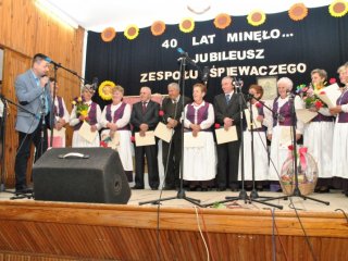 Jubileusz 40. lecia zespołu śpiewaczego z Bidaczowa Starego