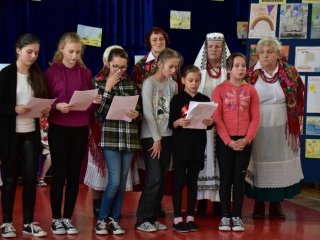 Rozśpiewani w tradycji - występ dla społeczności szkolnej w Soli