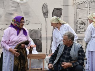 Zespoły obrzędowe z Gminy Biłgoraj zaprezentowały się w Zagrodzie Sitarskiej