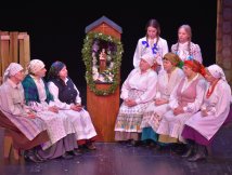 Zespół „Zorza” z Dereźni wystąpił w Teatrze Osterwy w Lublinie