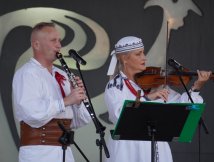 Kapela Ludowa Krążałka zagrała w Tarnogrodzie