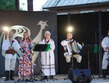 Kapela Ludowa Krążałka zagrała w Tarnogrodzie
