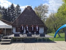 Męski Zespół Śpiewaczy z Bukowej na festiwalu Jawor - u źródeł kultury 2022